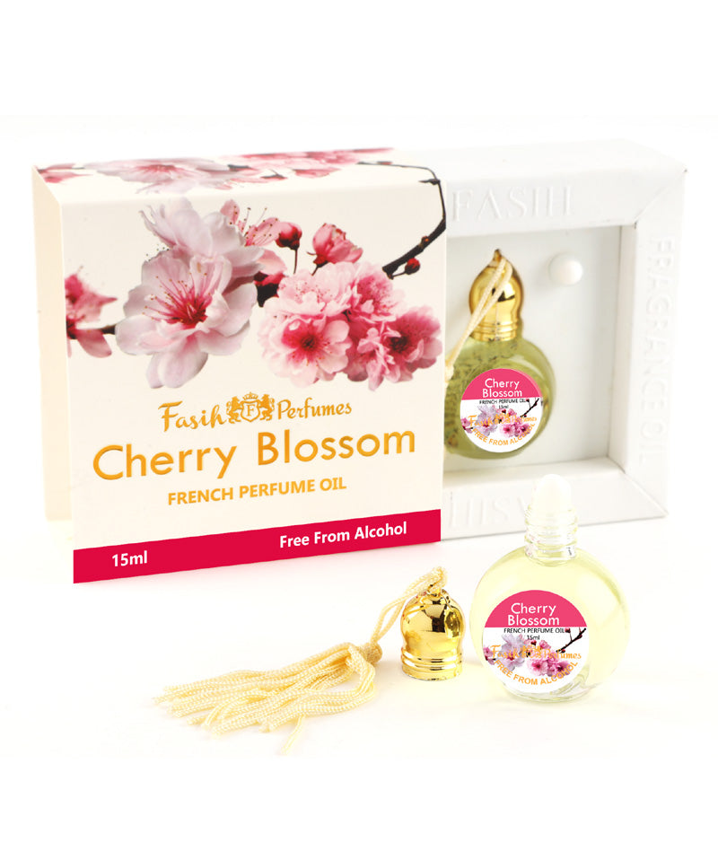 FRENCH CHERRY BLOSSOM- Perfume Oil (15ml), Alcohol Free