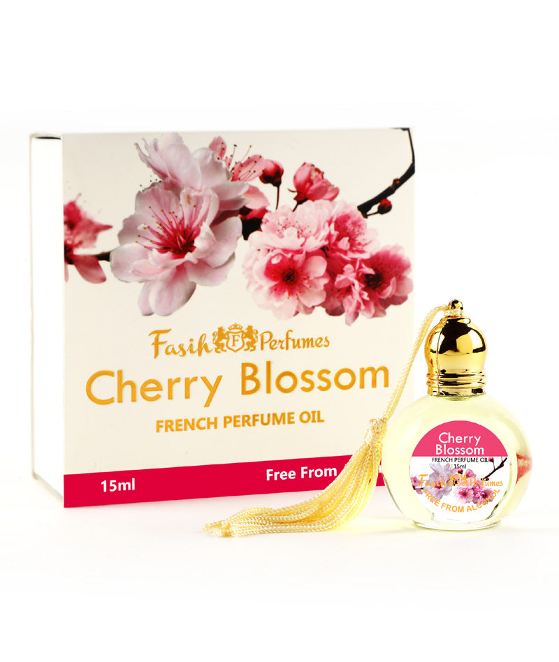 FRENCH CHERRY BLOSSOM- Perfume Oil (15ml), Alcohol Free