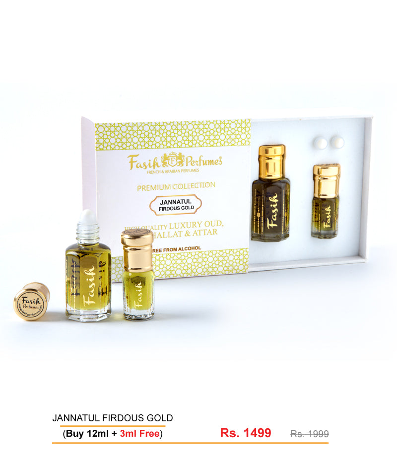 JANNATUL FIRDOS GOLD - Alcohol Free (6ml & 12ml)