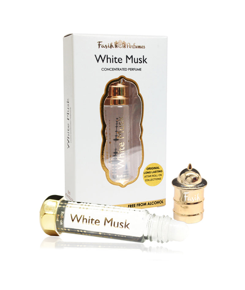 WHITE MUSK ROLLON - Alcohol Free (8ml)