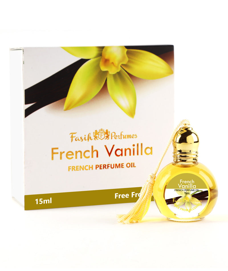 FRENCH VANILLA- Perfume Oil (15ml), Alcohol Free
